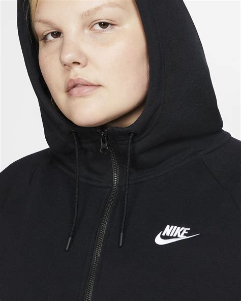 nike hoodie kurzer reißverschluss damen